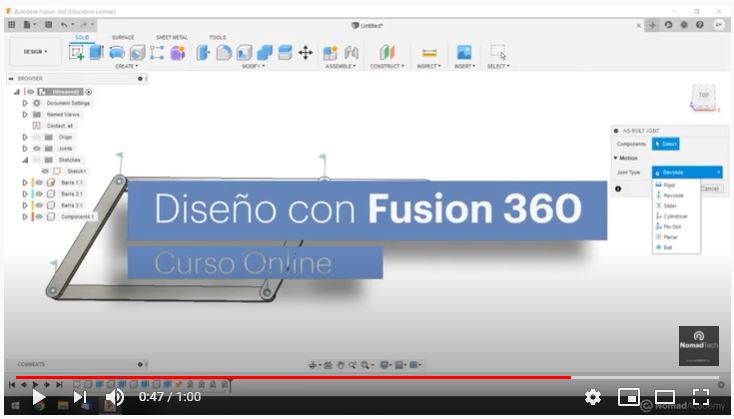 fusion 360 curso online